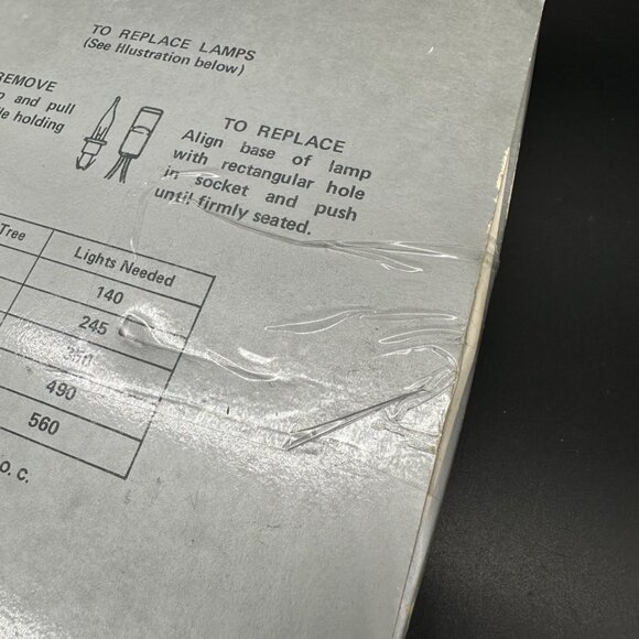 Vintage Christmas Lights Red Flower Holiday Reflections 1970s Taiwan 3 Boxes - Picture 8 of 8